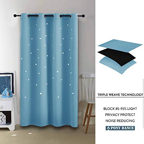 PONY DANCE Drappeggi Termiche Bambini con Stelle Vuote ...